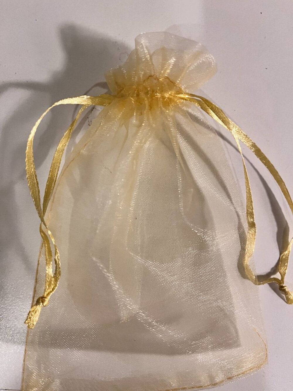 Gold Organza Gift Sachet Bags - NWT